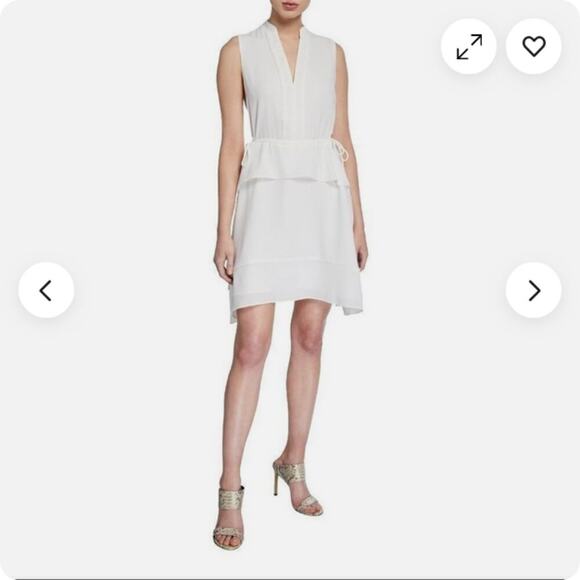 Club Monaco Raelee Sleeveless Peplum Dress Size 12 NWT - Picture 1 of 2